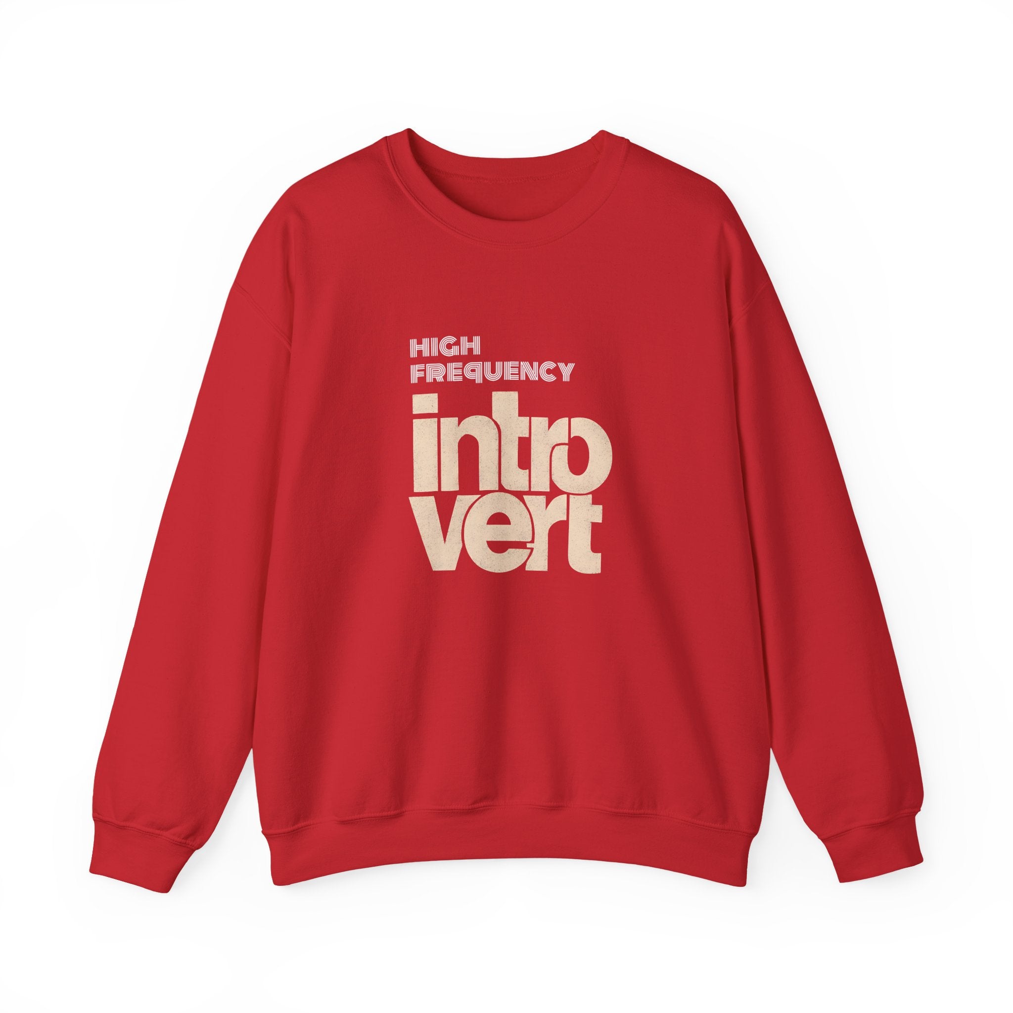 High Frequency Introvert Crenewck Sweatshirt