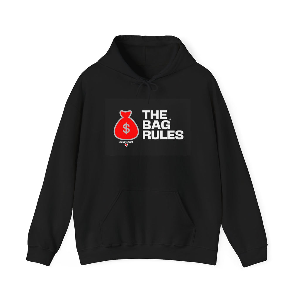 Money Rules Hoodie - Unisex Heavy Blend Sweatshirt | Comfortable Streetwear, Casual Gift, Fashion Statement, Everyday Wear, Trendy Apparel