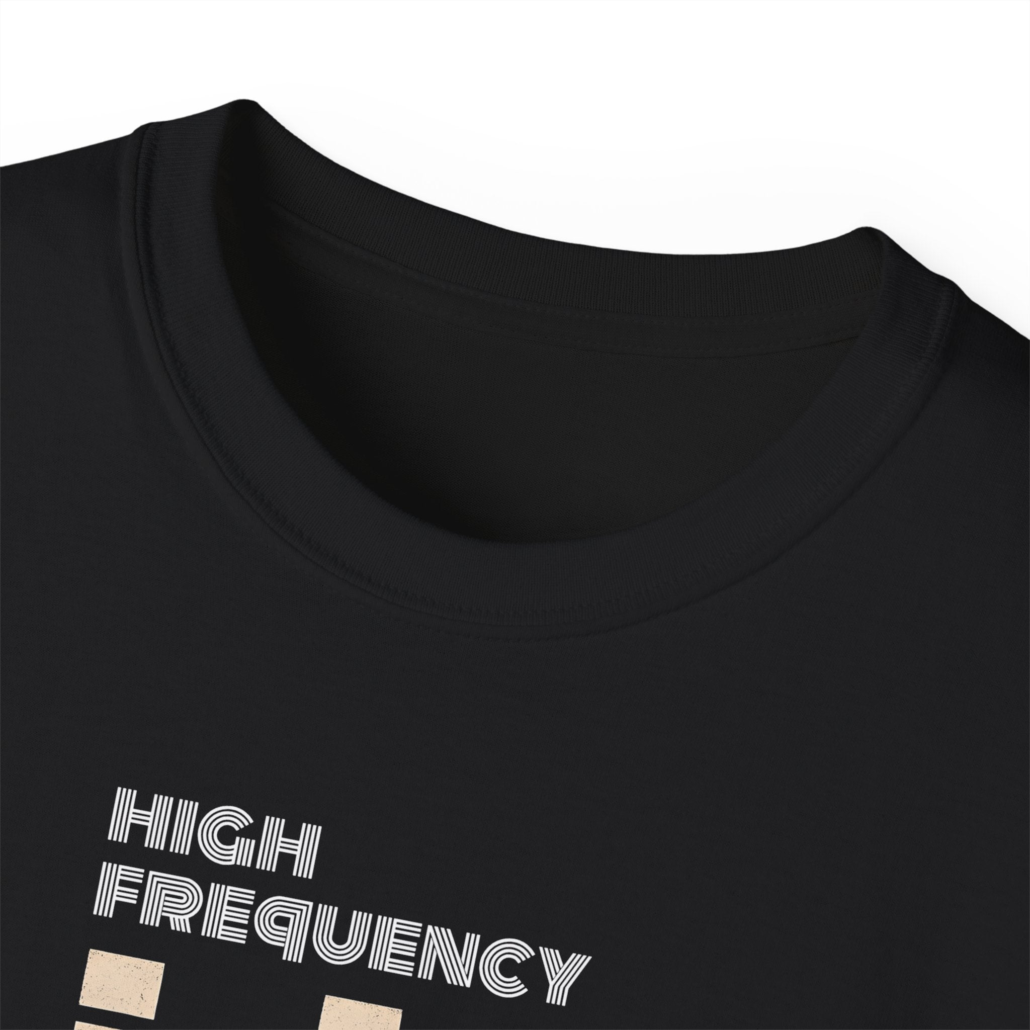 "High Frequency Introvert" Cozy Cotton Tee —  Graphic T-Shirt