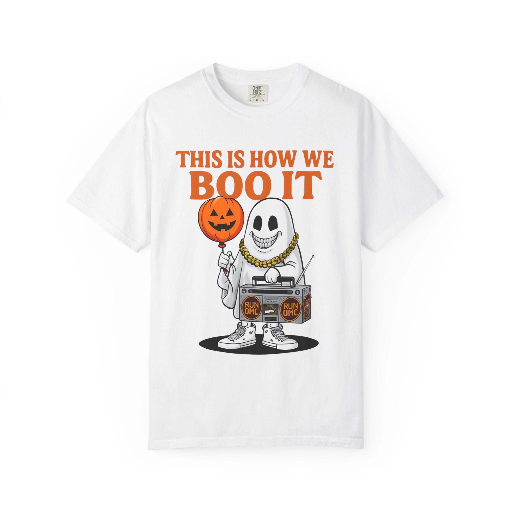 👻 This Is How We Boo It – Halloween Hip Hop Ghost T-Shirt 🎃