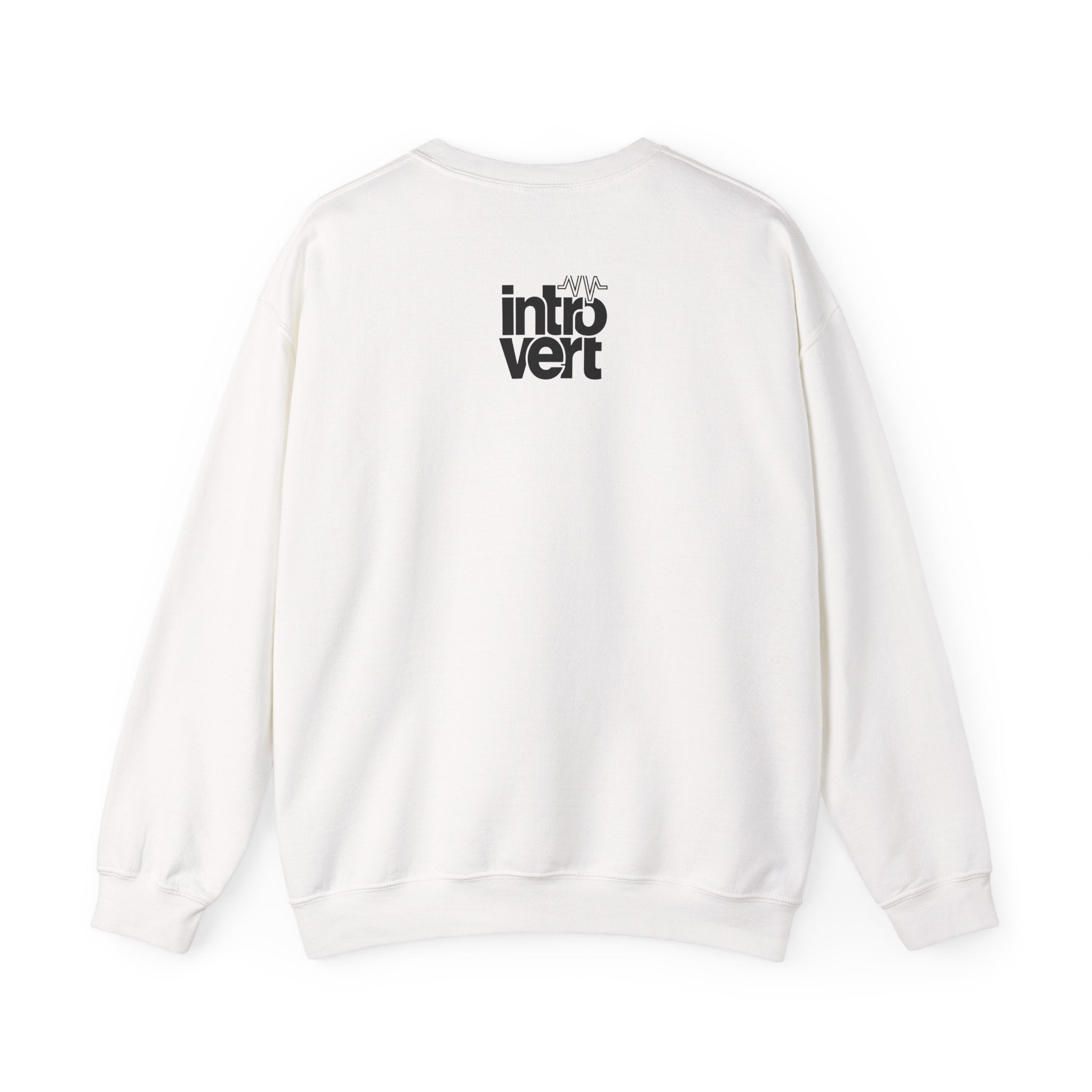 Introvert Crewneck Sweatshirt – “High Frequency Introvert” Graphic Pullover