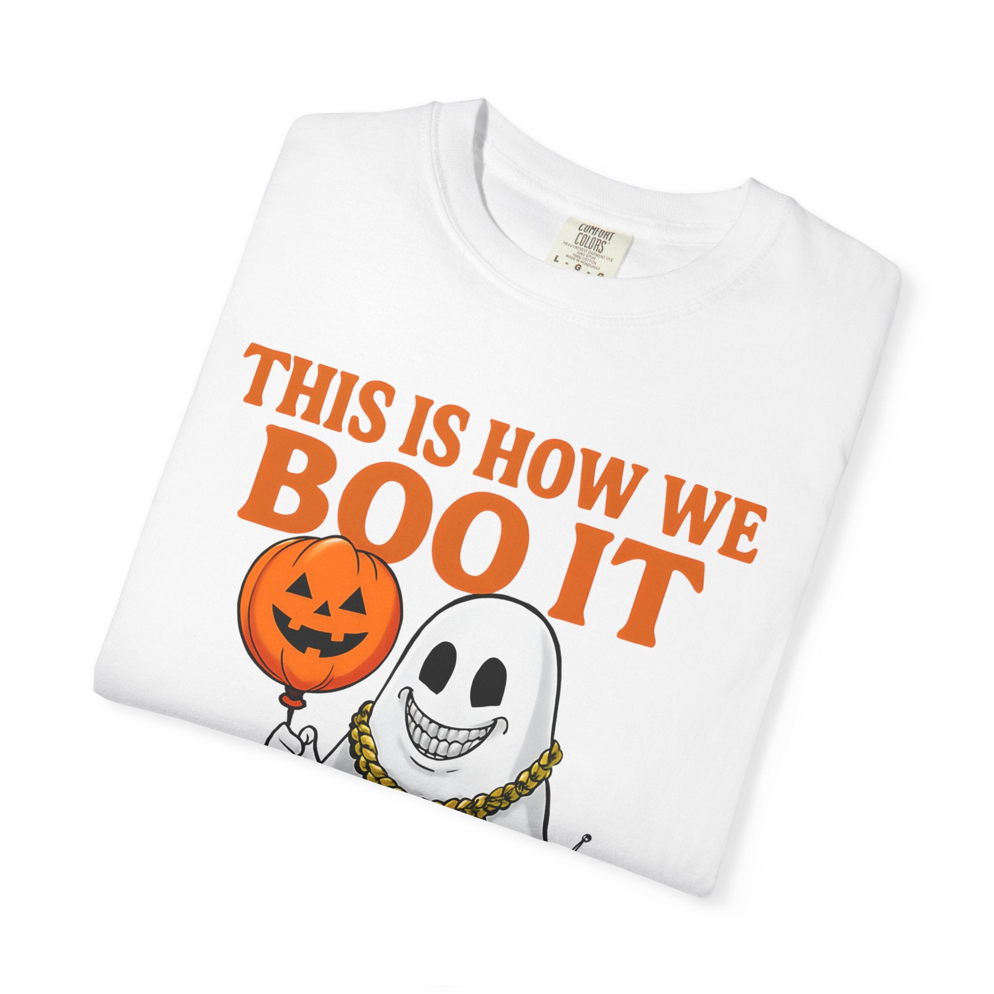 👻 This Is How We Boo It – Halloween Hip Hop Ghost T-Shirt 🎃