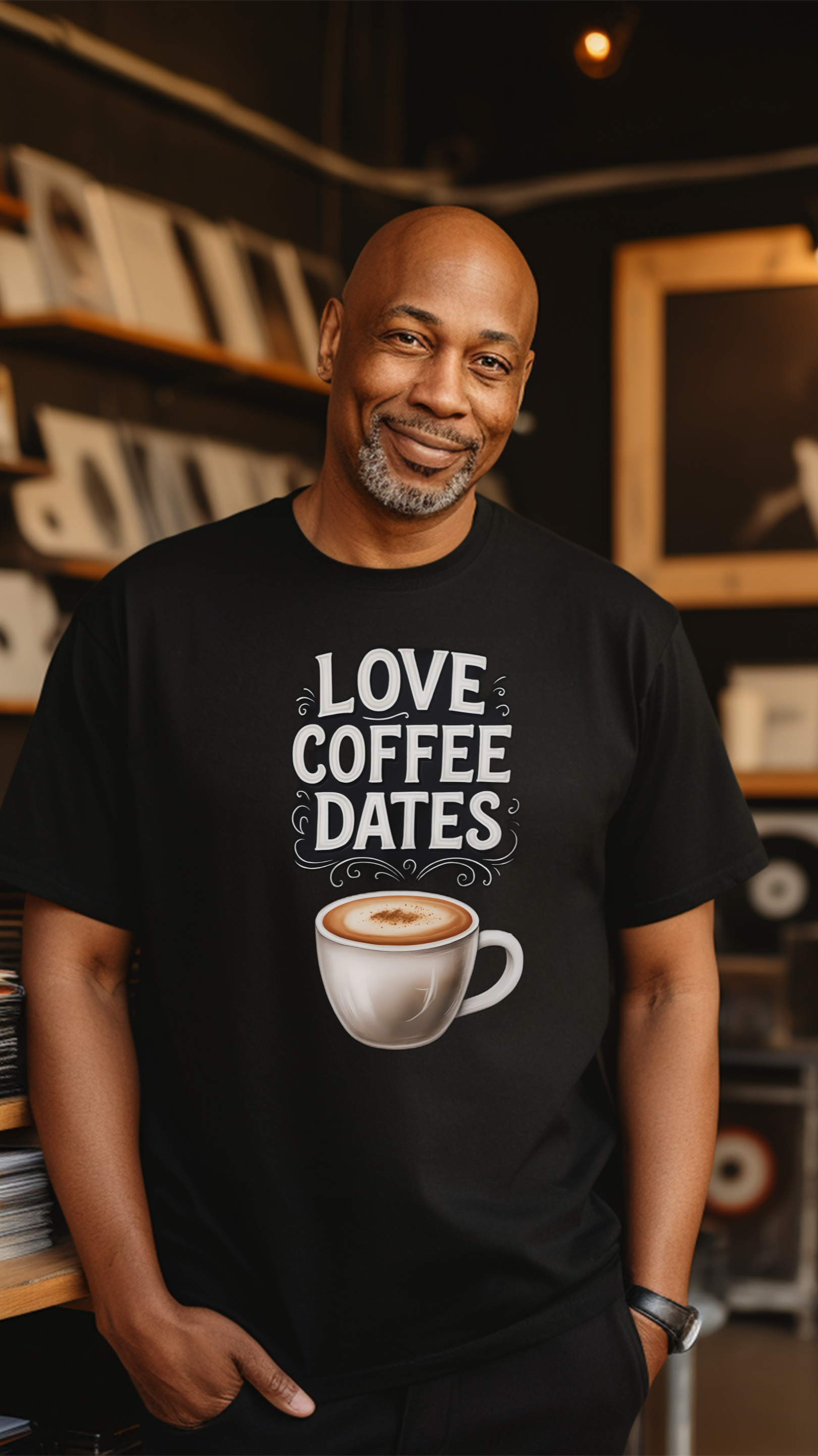 I love Coffee Dates Unisex T-shirt - Funny Coffee Lover Gift Tee