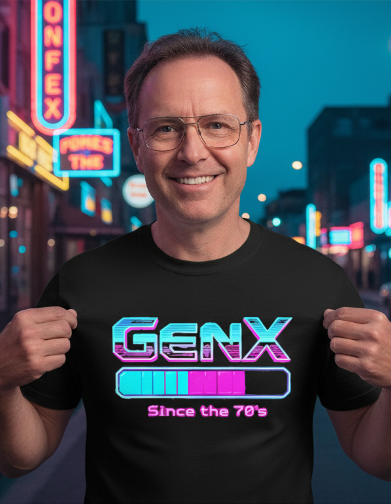 Vintage GenX 1970s Unisex Garment-Dyed T-shirt