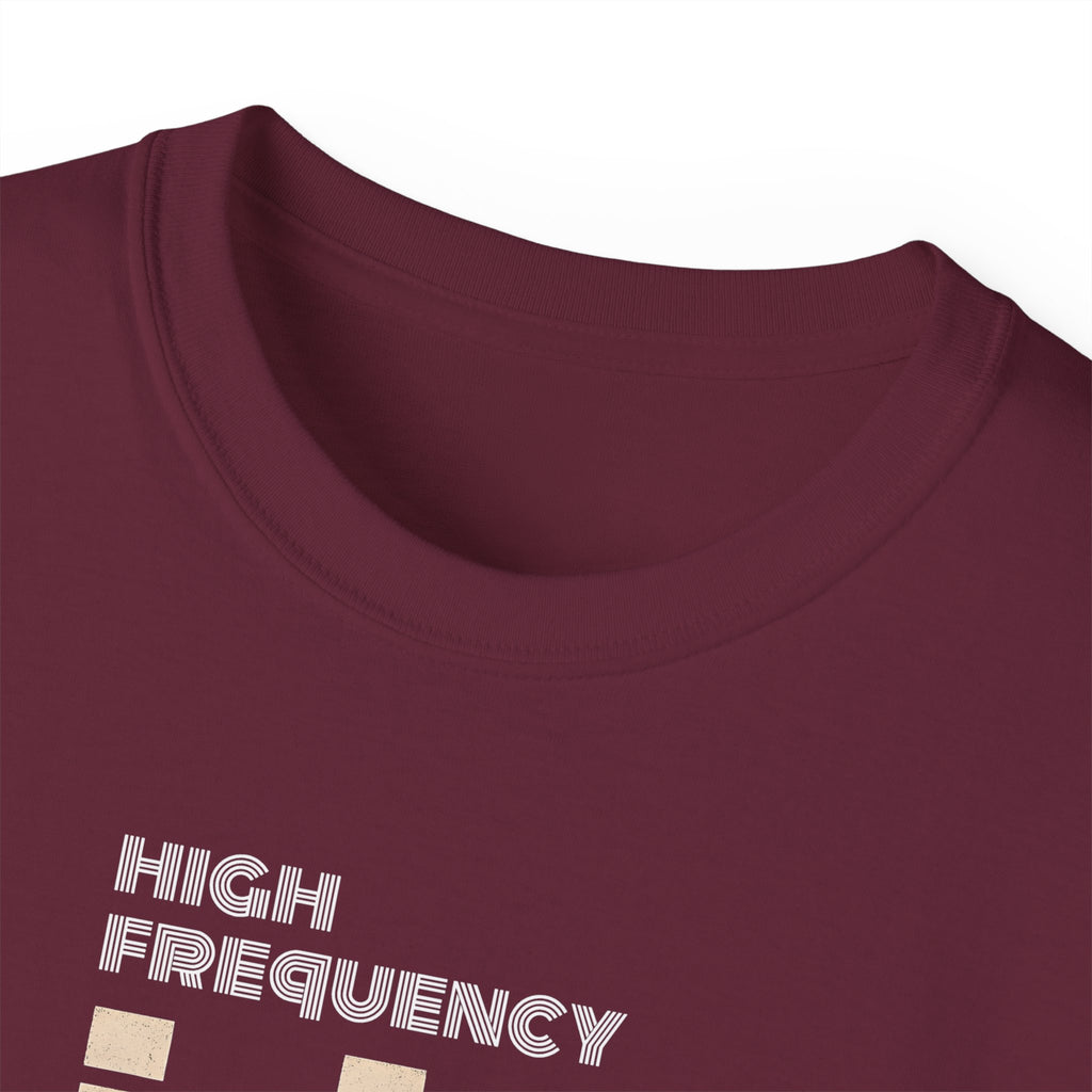 "High Frequency Introvert" Cozy Cotton Tee —  Graphic T-Shirt