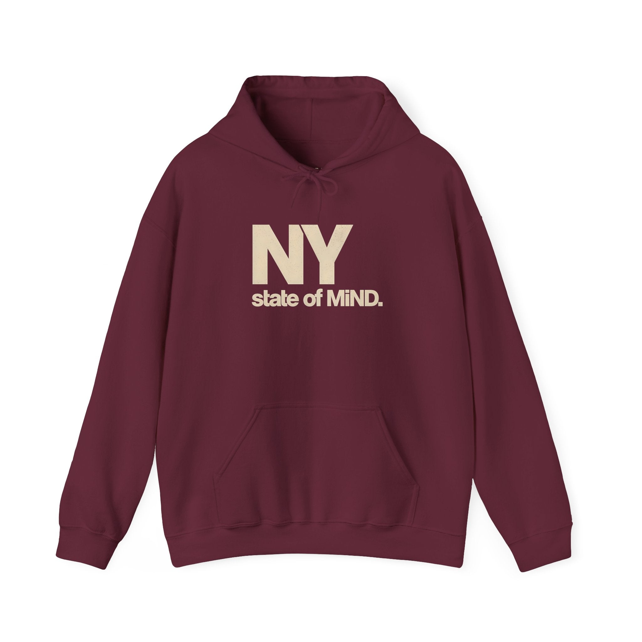 NY State of Mind Hoodie – Retro NYC Graphic Pullover