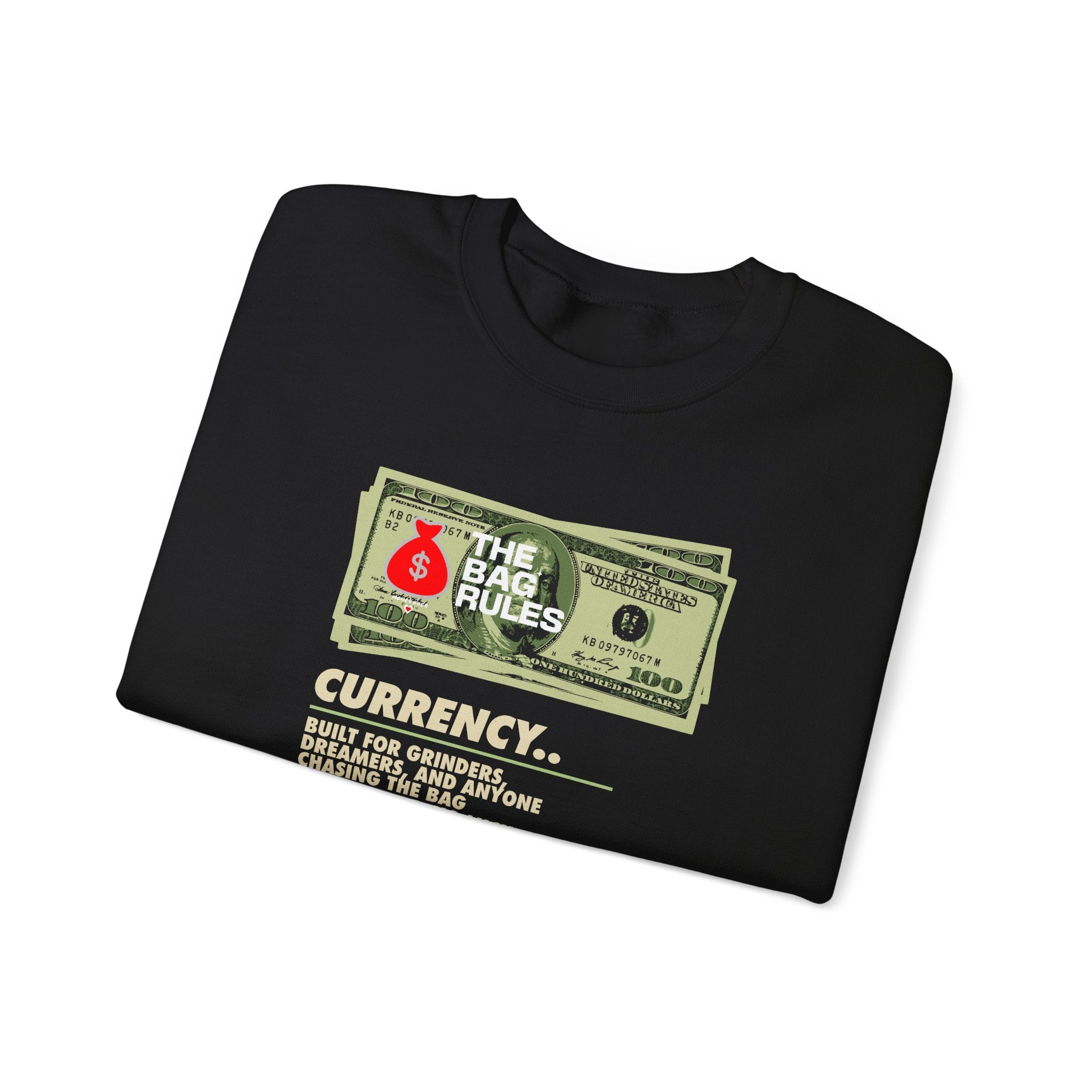 Motivational Crewneck Sweatshirt for Grinders and Dreamers