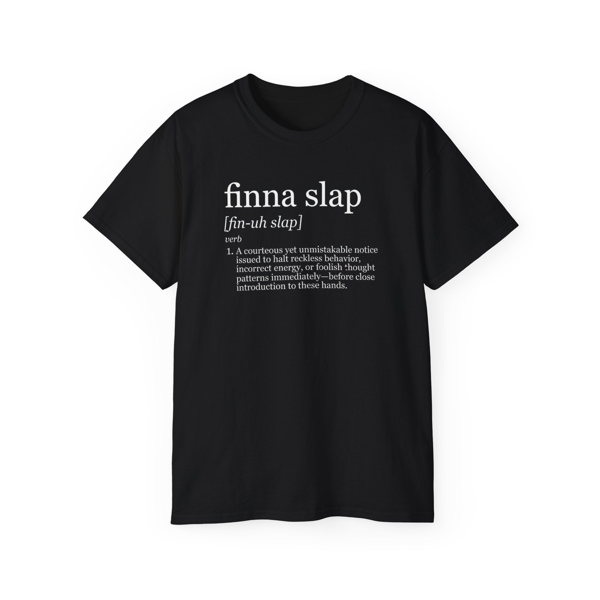 Finna Slap Funny Urban Dictionary Tee — Graphic Cotton T-Shirt