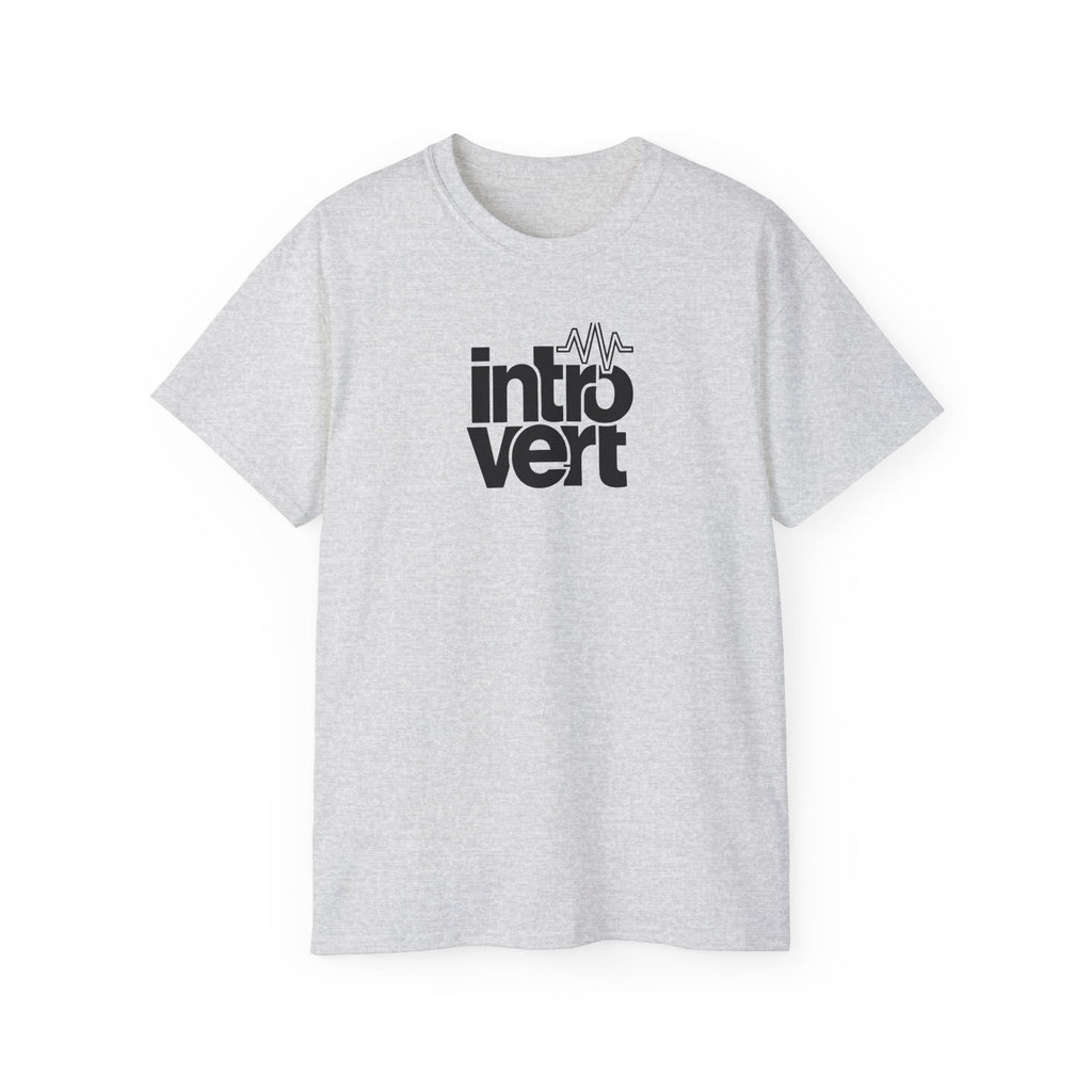"High Frequency Introvert" Cozy Cotton Tee —  Graphic T-Shirt
