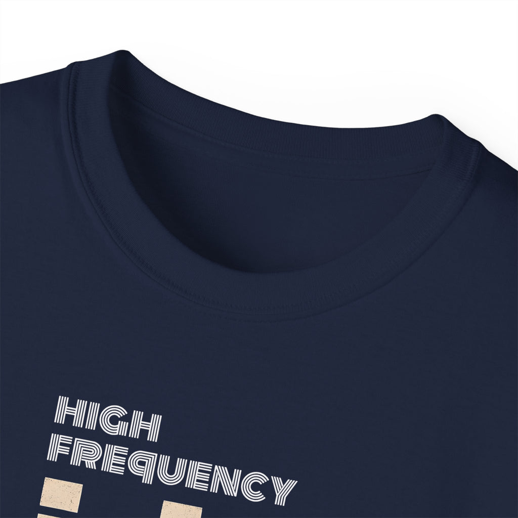 "High Frequency Introvert" Cozy Cotton Tee —  Graphic T-Shirt