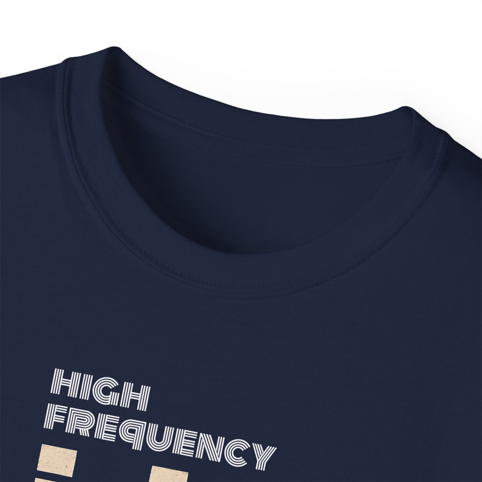 "High Frequency Introvert" Cozy Cotton Tee —  Graphic T-Shirt