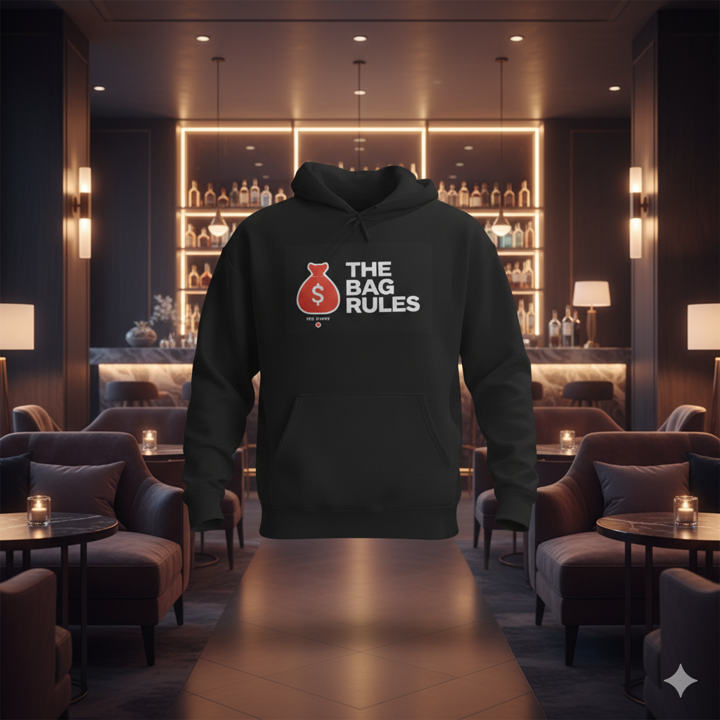 Money Rules Hoodie - Unisex Heavy Blend Sweatshirt | Comfortable Streetwear, Casual Gift, Fashion Statement, Everyday Wear, Trendy Apparel