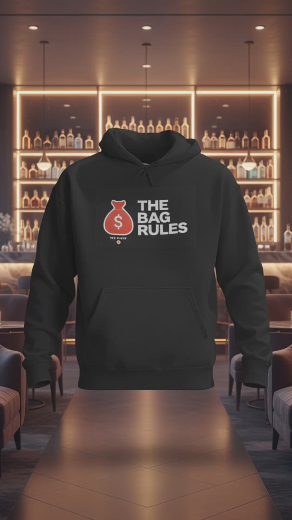 Money Rules Hoodie - Unisex Heavy Blend Sweatshirt | Comfortable Streetwear, Casual Gift, Fashion Statement, Everyday Wear, Trendy Apparel